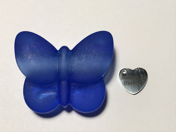 Schmetterling blau